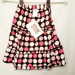 NWT Icky Baby Polka Dot Skirt